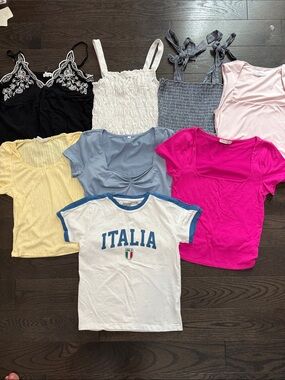 Marshalls Assorted Women's Tops - White, Black, Pink, Yellow, Blue, Gray